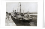S.S. Cristobal Entering Lock on Trial Trip Through Panama Canal by Anonymous