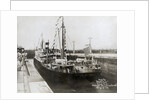 S.S. Cristobal Entering Lock on Trial Trip Through Panama Canal by Anonymous