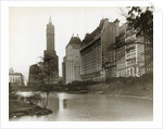 Plaza Hotel as Seen from Central Park by Anonymous