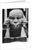 Ancient Aztec Stone Head by Anonymous