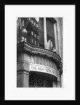 Facade of New York Trust Co by Anonymous