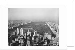 Aerial View of Central Park by Anonymous