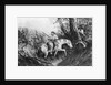 Illustration Of Pioneer On Horseback by Anonymous