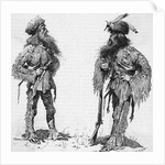 Two Trappers Standing Full Length by Anonymous