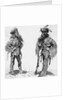 Two Trappers Standing Full Length by Anonymous