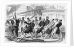 Men Work To Extract Opium In China by Anonymous