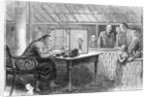 Chinese Man At Scales Weighing Opium by Anonymous