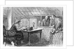 Chinese Man At Scales Weighing Opium by Anonymous