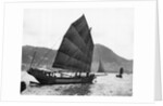 Boats (Junks) In The Harbor by Anonymous