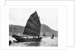 Boats (Junks) In The Harbor by Anonymous
