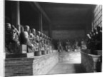 Chinese Gods Lined In A Temple by Anonymous