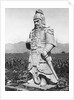 Stone Statue Of Chinese General by Anonymous