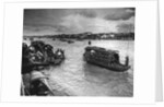 Scene On The Pearl River With Boats by Anonymous