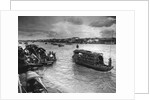 Scene On The Pearl River With Boats by Anonymous