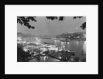 Aerial Night View Of Chungking Harbor by Anonymous