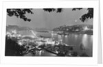 Aerial Night View Of Chungking Harbor by Anonymous
