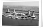Aerial View Of Three Mile Island Power P by Anonymous