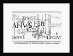 Illustration Depicting Writing On Wall by Anonymous
