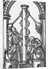 Illustration Of Alchemists At Work by Anonymous