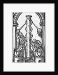 Illustration Of Alchemists At Work by Anonymous