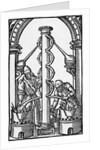 Illustration Of Alchemists At Work by Anonymous