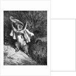 Help! The Marquis of Carabas is Drowning Engraving by Gustave Dore