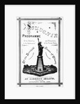 Program Souvenir For Statue Of Liberty by Anonymous