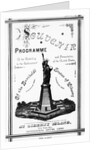 Program Souvenir For Statue Of Liberty by Anonymous
