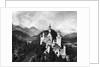 Aerial View Of Castle In Mountains by Anonymous