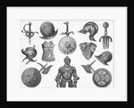 Engraving Of Arms And Armor; 16Th To 17T by Anonymous