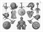 Engraving Of Arms And Armor; 16Th To 17T by Anonymous