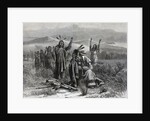 Indian Messenger W/News Of Defeat;Engrav by Anonymous