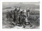 Indian Messenger W/News Of Defeat;Engrav by Anonymous