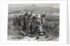 Indian Messenger W/News Of Defeat;Engrav by Anonymous