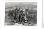 Indian Messenger W/News Of Defeat;Engrav by Anonymous
