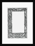 Image of Frame with Floral Motif by Anonymous
