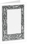 Image of Frame with Floral Motif by Anonymous