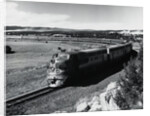 Train Full Length On Curved Track by Anonymous
