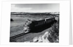 Train Full Length On Curved Track by Anonymous