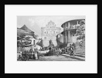 Worship At Jesuit Convent In China by Anonymous