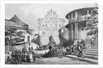 Worship At Jesuit Convent In China by Anonymous