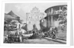 Worship At Jesuit Convent In China by Anonymous