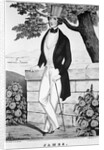 Lithograph Of Man In Top Hat by Anonymous