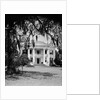 Front View Of An Antebellum Mansion by Anonymous