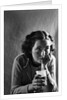 Girl Sipping a Soda by Anonymous