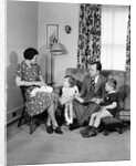 Family Group Photo - Ca. 1950 by Anonymous