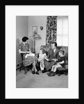 Family Group Photo - Ca. 1950 by Anonymous