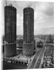 Facade of Marina City Towers by Anonymous