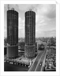 Facade of Marina City Towers by Anonymous