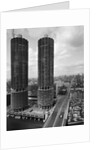 Facade of Marina City Towers by Anonymous